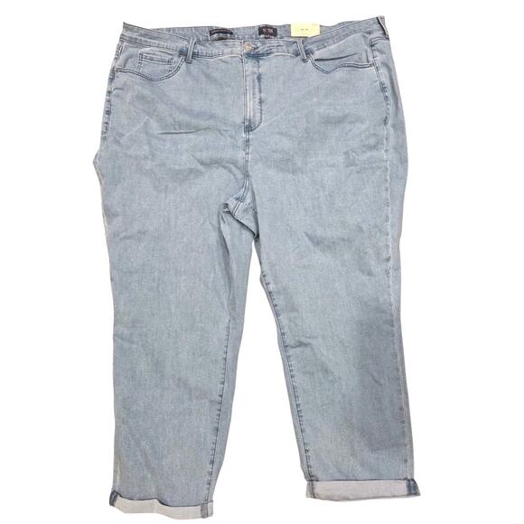 NWT NYDJ Margot Girlfriend Kingston Jeans | 26W LiftXTuck Preppy Athleisure - Picture 2 of 11